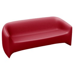 Blow Sofa rojo de Vondom