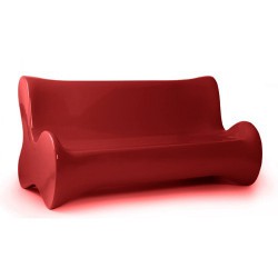 Suave del sofá rojo de Vondom