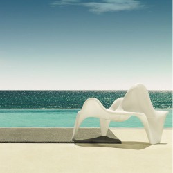 Vondom poltrona F3 bianco