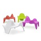 F3 Lacquer Chair Vondom white lacquer