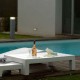 Mesa 120 mesa JUT Vondom bajo blanco 