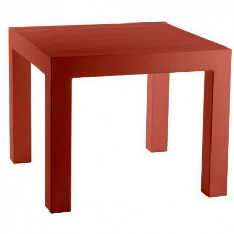 Jut Mesa 90 Table Haute Vondom Rouge