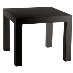 Jut Mesa 90 Table Haute Vondom Noir