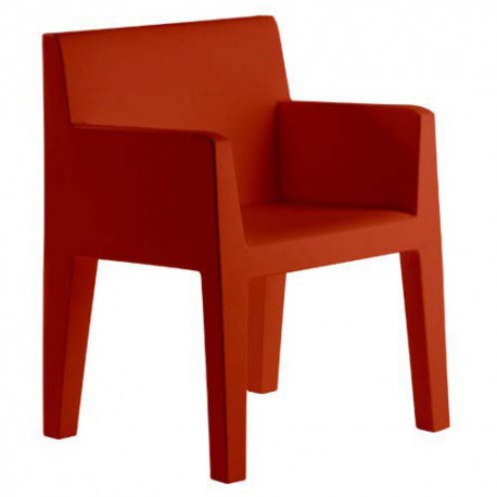 Jut Sillon Fauteuil Vondom Rouge 