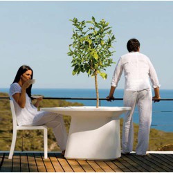Medium Table planter white Vondom MoMA