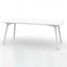 Table Sloo 180 X 90 Vondom 180 X 90 Blanc