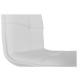 Lot de 4 Chaises Similicuir Blanc KosyForm