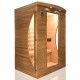 Sauna Infrared Spectra 2 Places Quartz and Magnesium