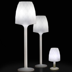 Lampada Design bianco H220 Vondom vasi