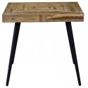 Table meal square 80 x 80 in teak and Metal Moody KosyForm
