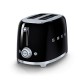 Grille-Pain Smeg TSF01BLEU Toaster Noir