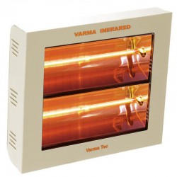 Chauffage Infrarouge Varma 400-2 Crème 3000 Watts