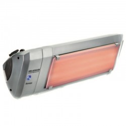 Riscaldamento elettrico a raggi infrarossi HELIOSA modello argento 9-3 - 4000 W IPX5 Bluetooth