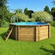 Piscine en Bois Hors-Sol Tropic 505 Octogonale BWT myPOOL