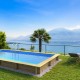 Weva Piscina rettangolare in legno 8 x 4 BWT myPOOL