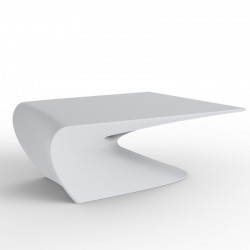Low table design wing Vondom white mat