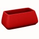 Garden pot MoMA Vondom red height 70