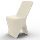 Conjunto de 2 sillas VONDOM diseño Sloo ecru
