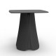 Table Design Pezzettina Vondom Anthracite 90x90xH72