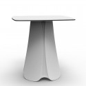 Mesa de design Pezzettina Vondom branco 80x80xH72
