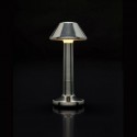 Table Light Imagilights Led Wireless Collection Moments Lava Grey Cone