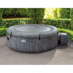 Opblaasbare Spa Intex Baltik Bubbles Luxury Grey Cérusé 4 Plaatsen