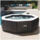 Spa Intex Carbone Bulles et Jets 4 Places Pure Spa