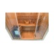Sauna al aire libre de 6 plazas Gaa Nova con estufa Harvia de 8 kW
