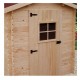 Garden Shelter Solid Wood Habrita 3,08 m² com piso e 20mm