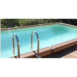 Zodiac Azteck Semi-buried rectangular pool 560 x 400