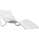 Lot de 2 Chaises Longues Vondom Ibiza Blanc