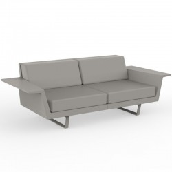 Canapé Vondom Delta sofa taupe 2 places