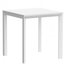 Marco de mesa cuadrada aluminio Vondom 70x70xH74 blanco