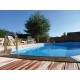 Piscina Madera Ubbink Azura 400x750 H130 Liner Azul