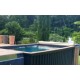 Piscina In acciaio inox CosyPool 350x600 H150 rettangolo