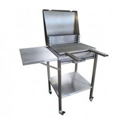 Barbecue Tonio Edelstahl Trolley und Deckel