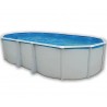 Bovengronds zwembad TOI Ibiza Compact ovaal 640x366x132 met complete kit wit