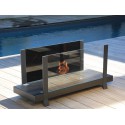 Cheminée bioéthanol Cosyflam Fire Bench B-One 4L Luxe