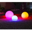 Lot de 3 Lampes Boule Lumineuse Flottante LED Ubbink