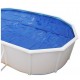 Piscine hors sol TOI Majorque ovale 550x366xH120 avec kit été complet Blanc