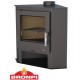 Estufa de leña Bronpi Lerma 9kW con horno