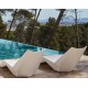 Lot de 2 Chaises Longues Vondom Faz Blanc