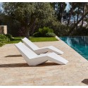 Set mit 2 Liegestühlen: Vondom Faz White