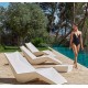 Set van 4 ligstoelen: Vondom Ibiza Wit