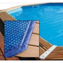 Bubble cover for pool Ubbink 490x355 octagonal elongated