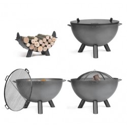 Gartenbecken Kongo Cook King Premium 85cm mit 4 Accessoires