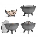 Kongo Cook King Premium Garden Brazier 85cm com 4 Acessórios