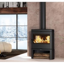 Estufa de leña Nordica Extraflame Jennifer 2.0 9kW hierro fundido