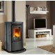 Estufa de leña Nordica Extraflame Ester BII 9.4kW piedra natural