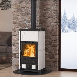 Houtkachel Nordica Extraflame Fedora 8.3kW White Infinity